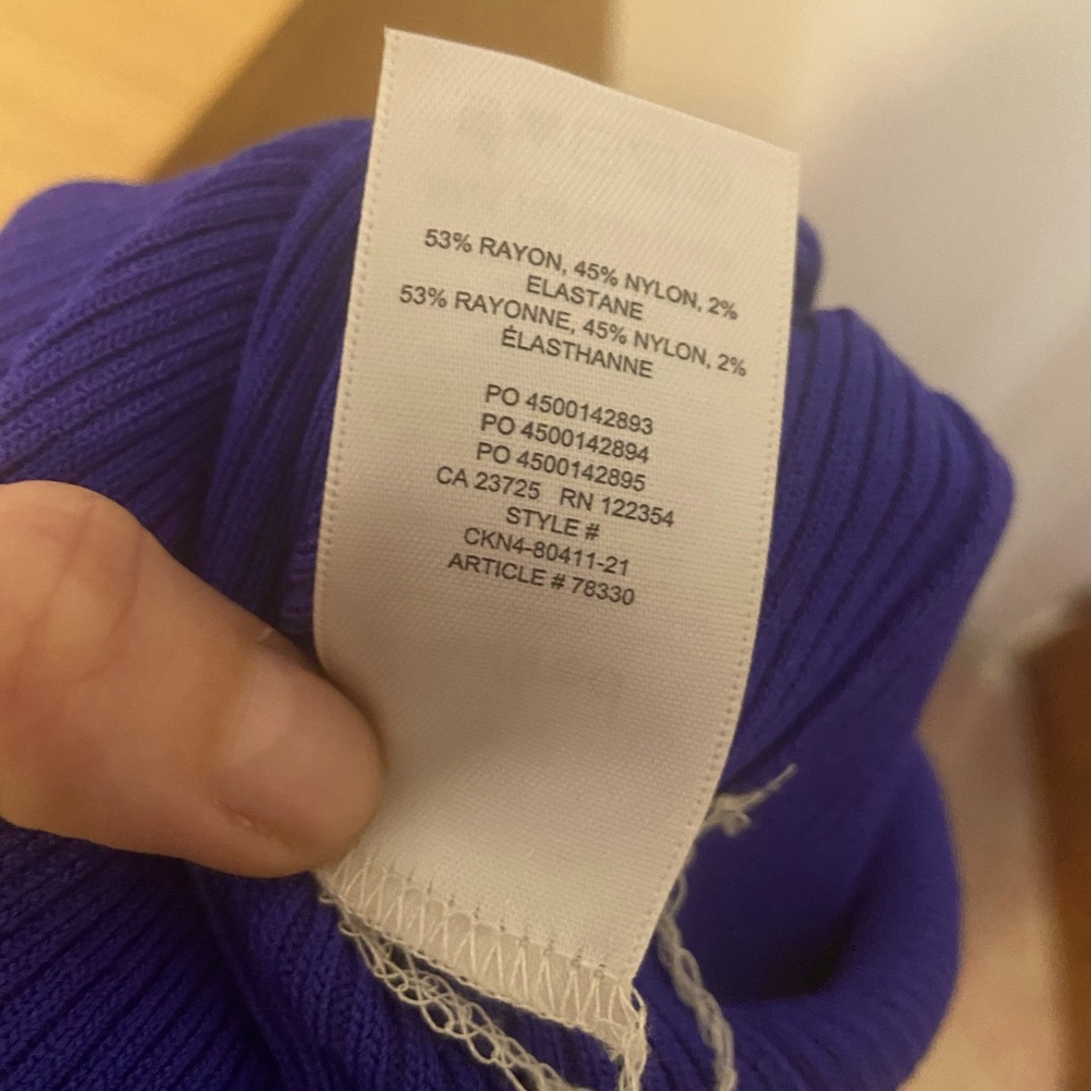 Cute Aritzia/Wilfred blue dress - Picture 3 of 5